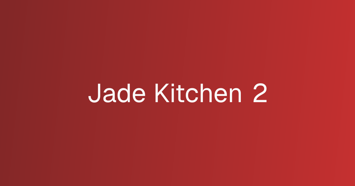 Jade Kitchen 2 cover